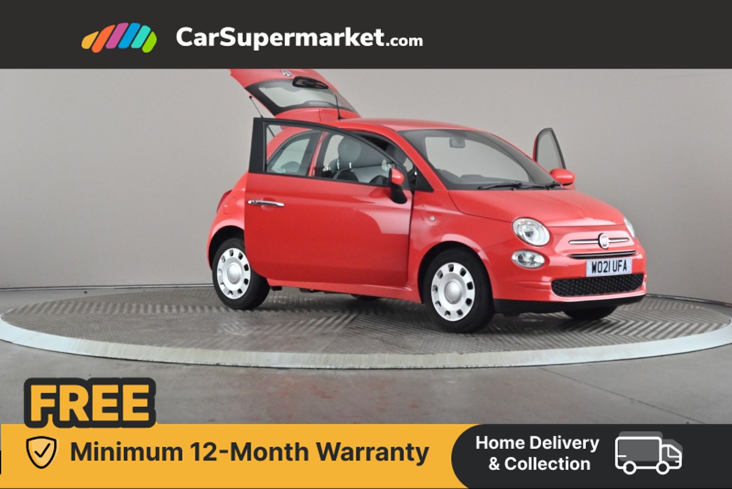 Used Fiat 500 2021 for sale - 76405918: Photo 7
