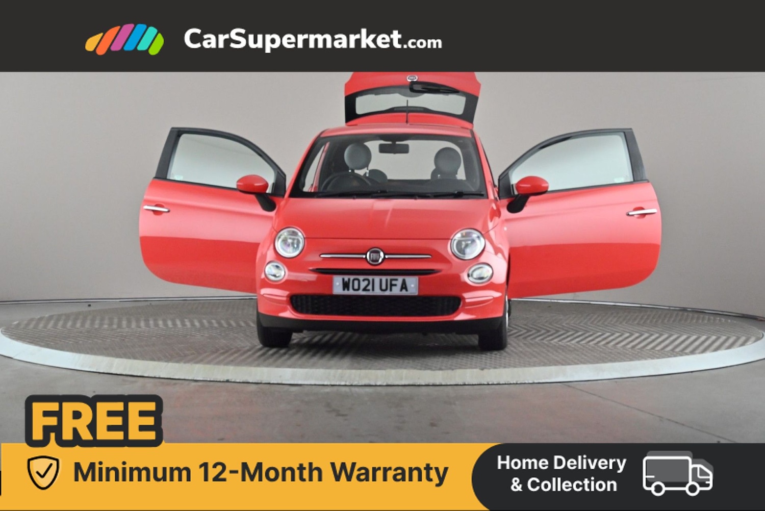 Used Fiat 500 2021 for sale - 76405918: Photo 8