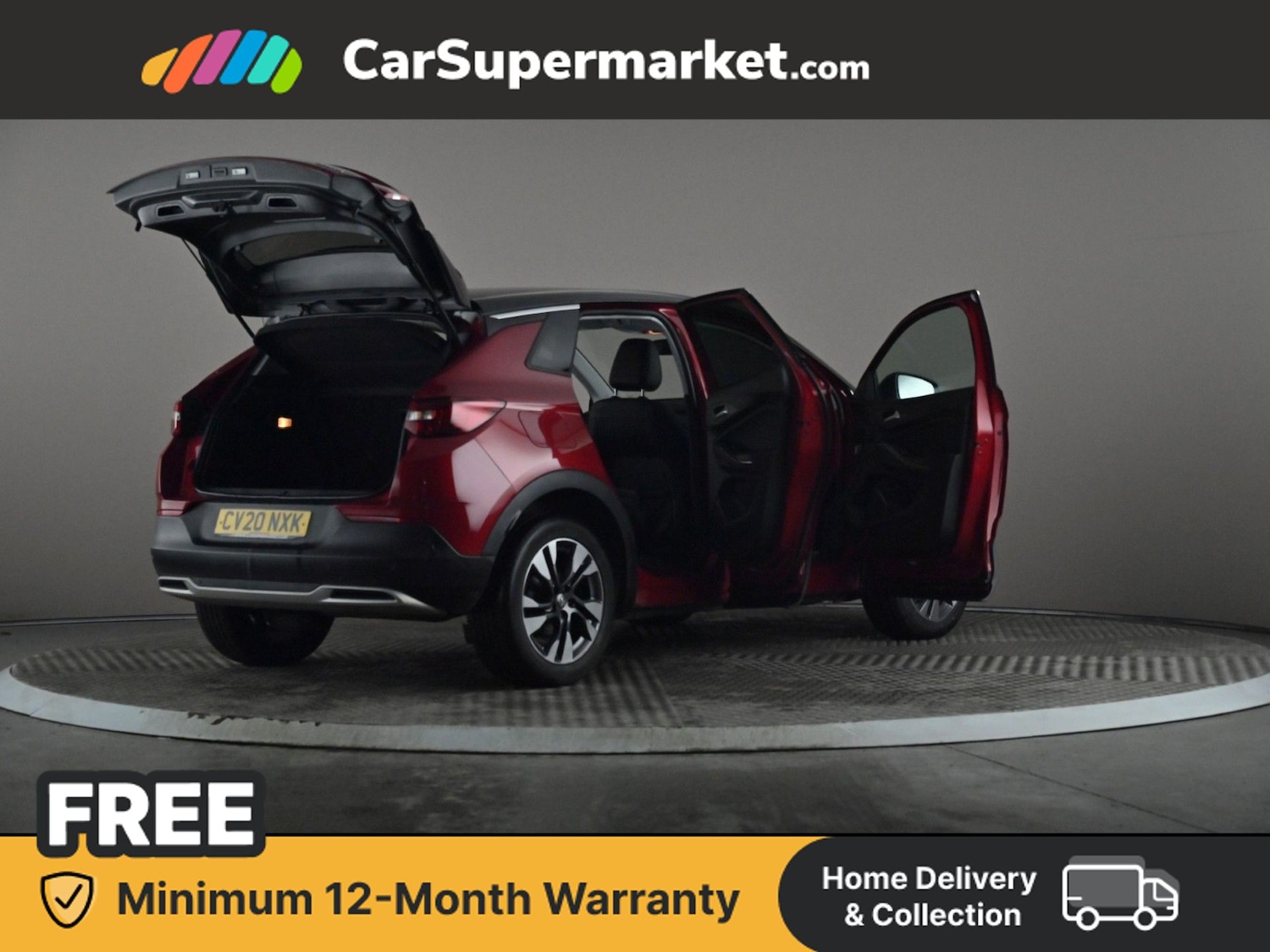 Used Vauxhall Grandland X 2020 for sale - 77520390: Photo 12