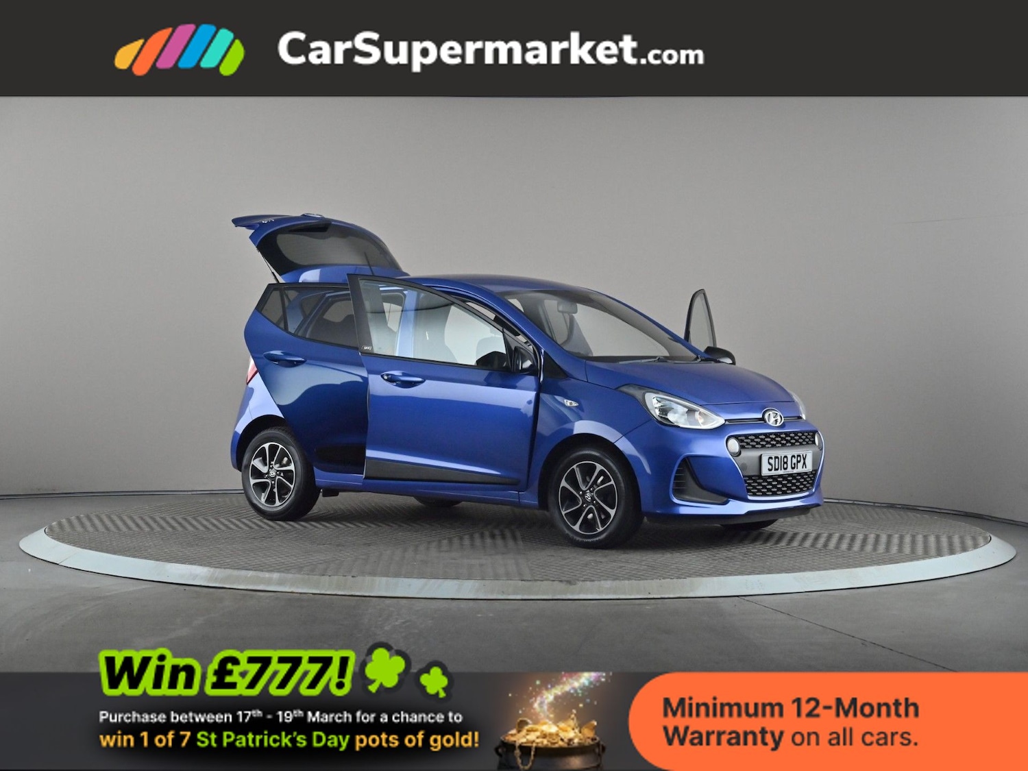 Used Hyundai i10 2018 for sale - 77904412: Photo 8