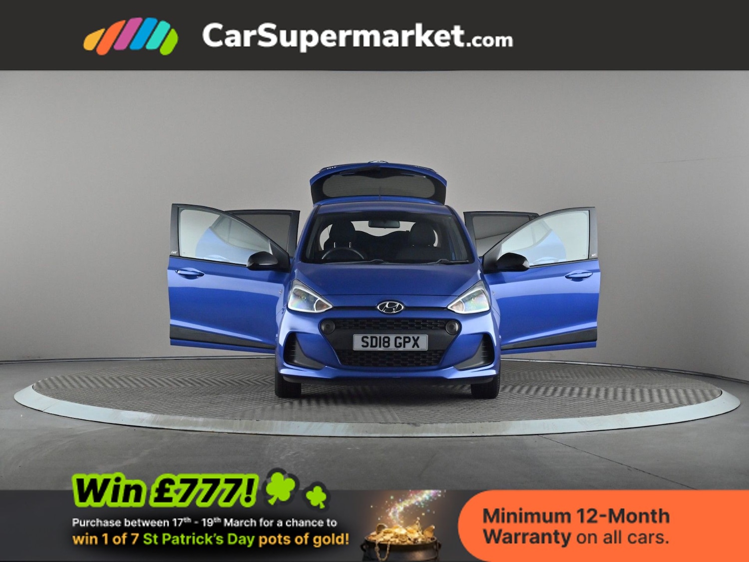 Used Hyundai i10 2018 for sale - 77904412: Photo 9