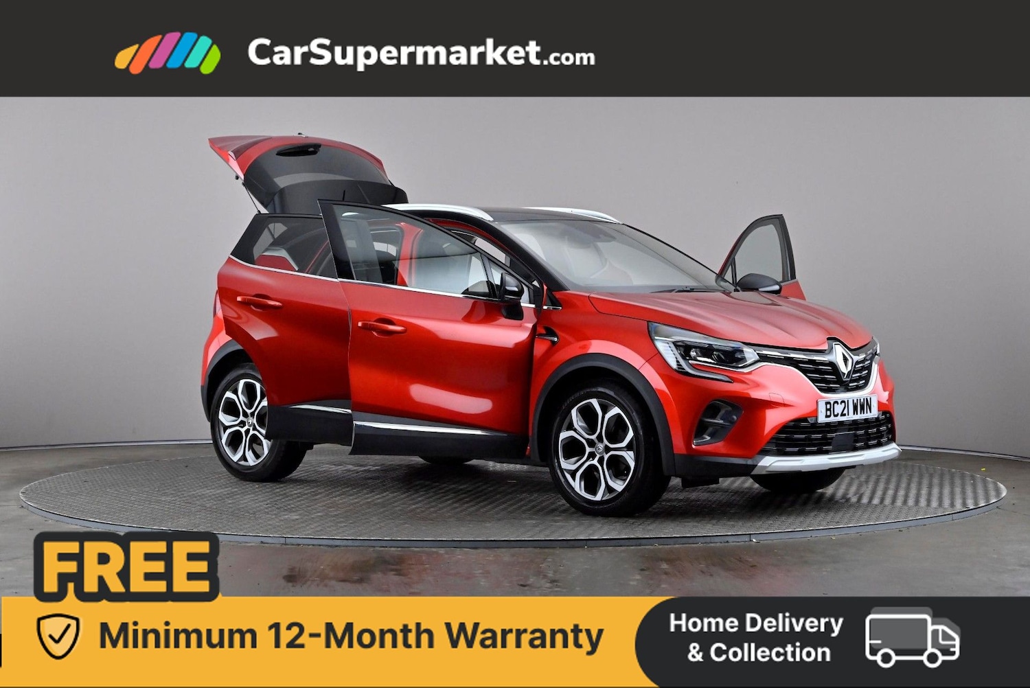 Used Renault Captur 2021 for sale - 76558317: Photo 7