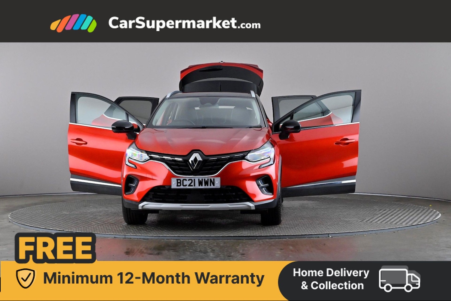 Used Renault Captur 2021 for sale - 76558317: Photo 8