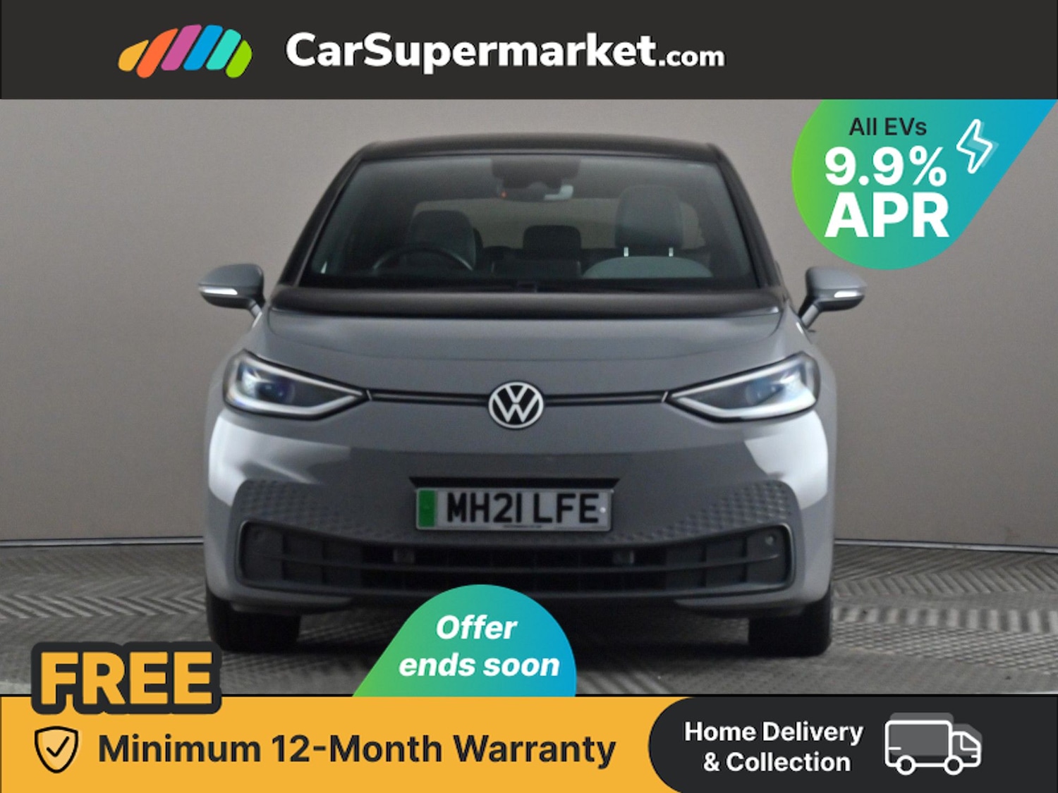 Used Volkswagen ID.3 2021 for sale - 76535174: Photo 2