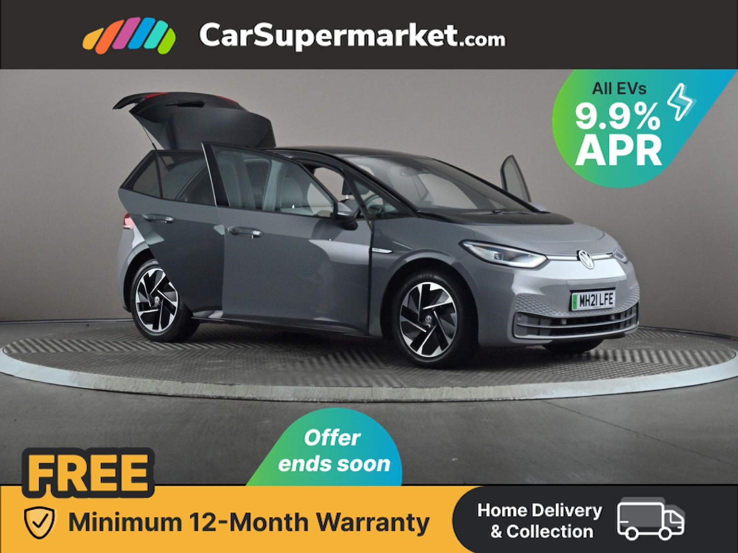 Used Volkswagen ID.3 2021 for sale - 76535174: Photo 9