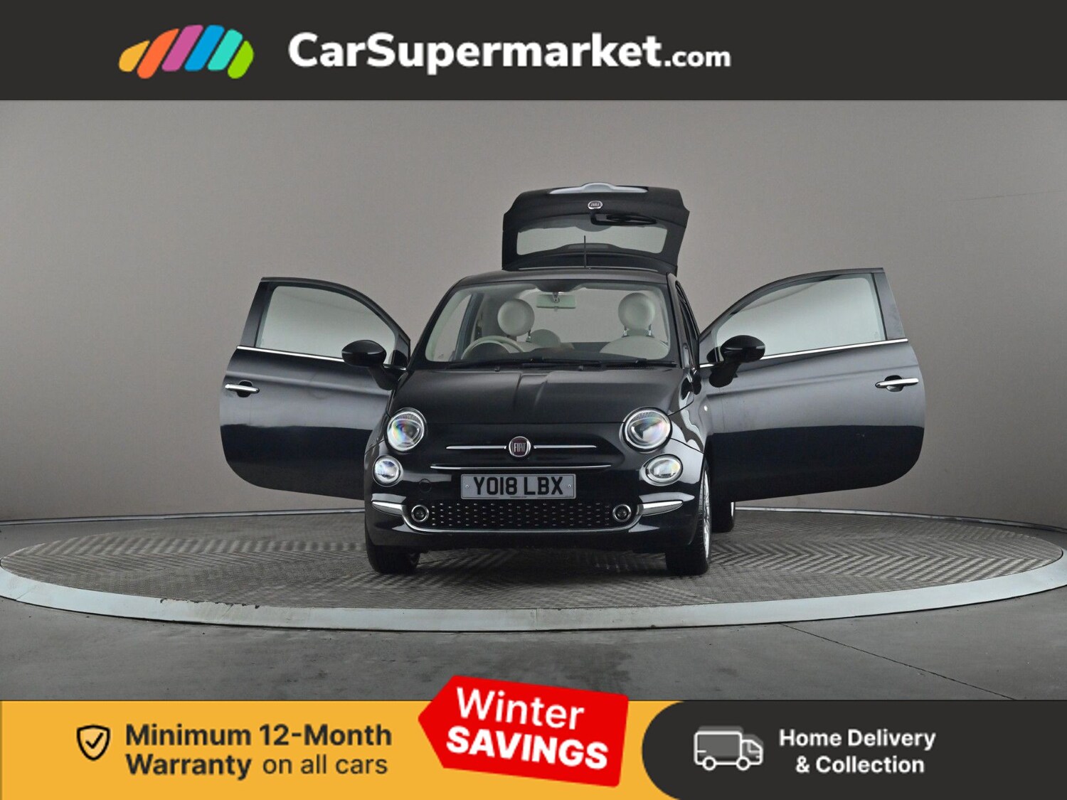 Used Fiat 500 2018 for sale - 77286874: Photo 9