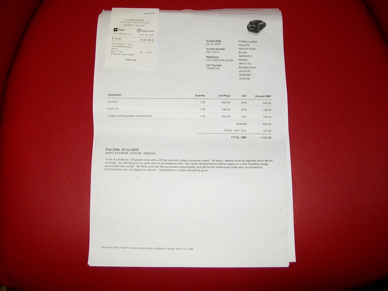 Used Fiat Scudo 2013 for sale - 77530625: Photo 16