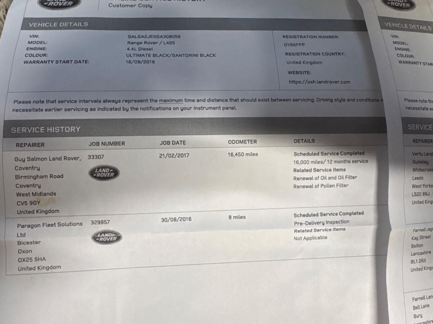 Used Land Rover Range Rover 2016 for sale - 76084037: Photo 54