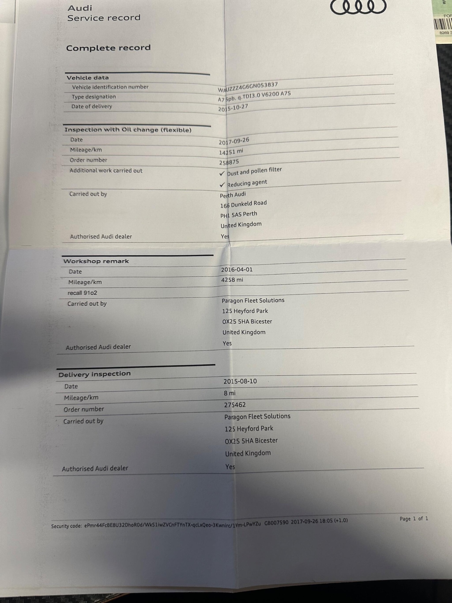 Used Audi A7 2015 for sale - 77175360: Photo 45