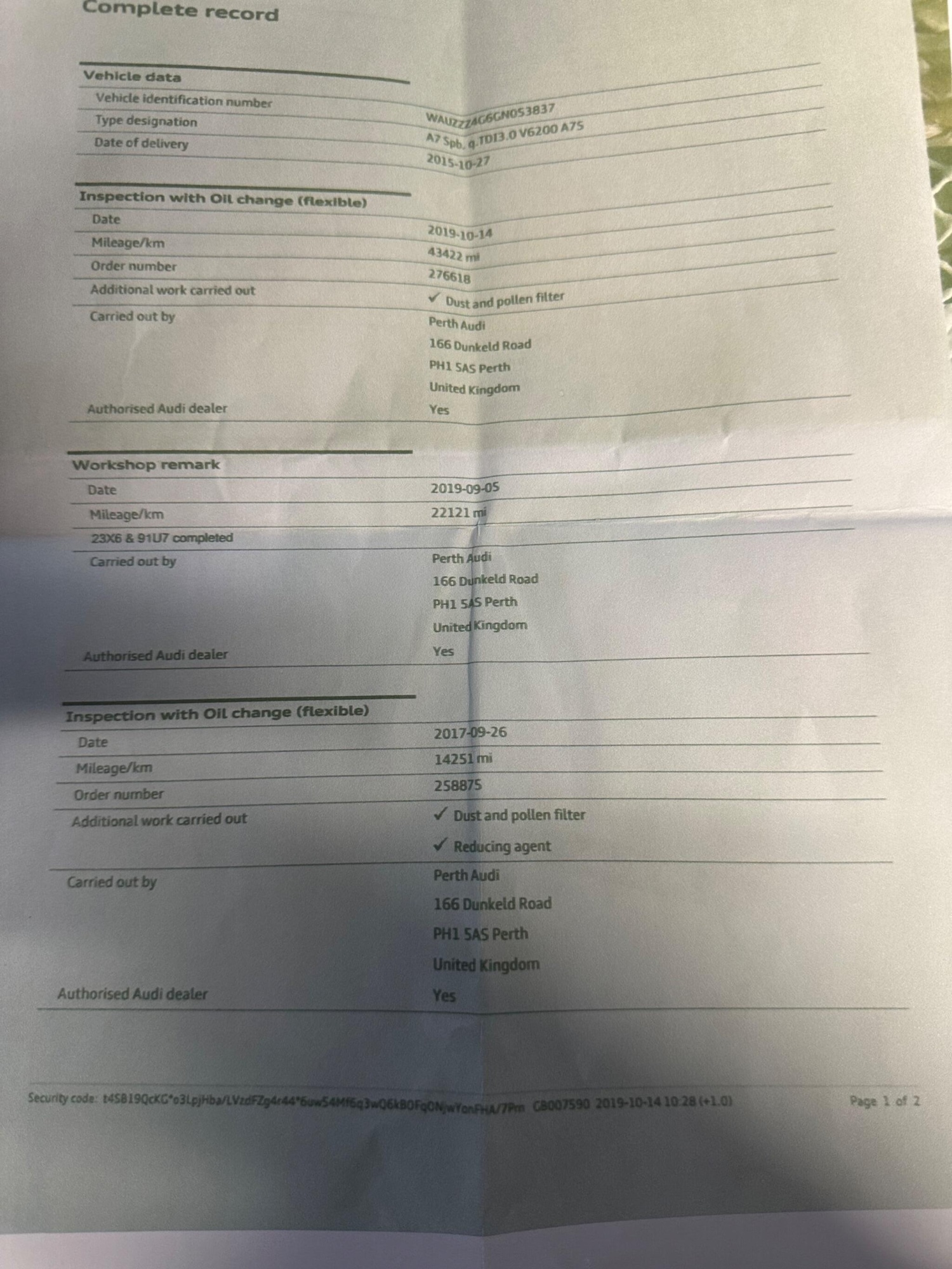 Used Audi A7 2015 for sale - 77175360: Photo 47