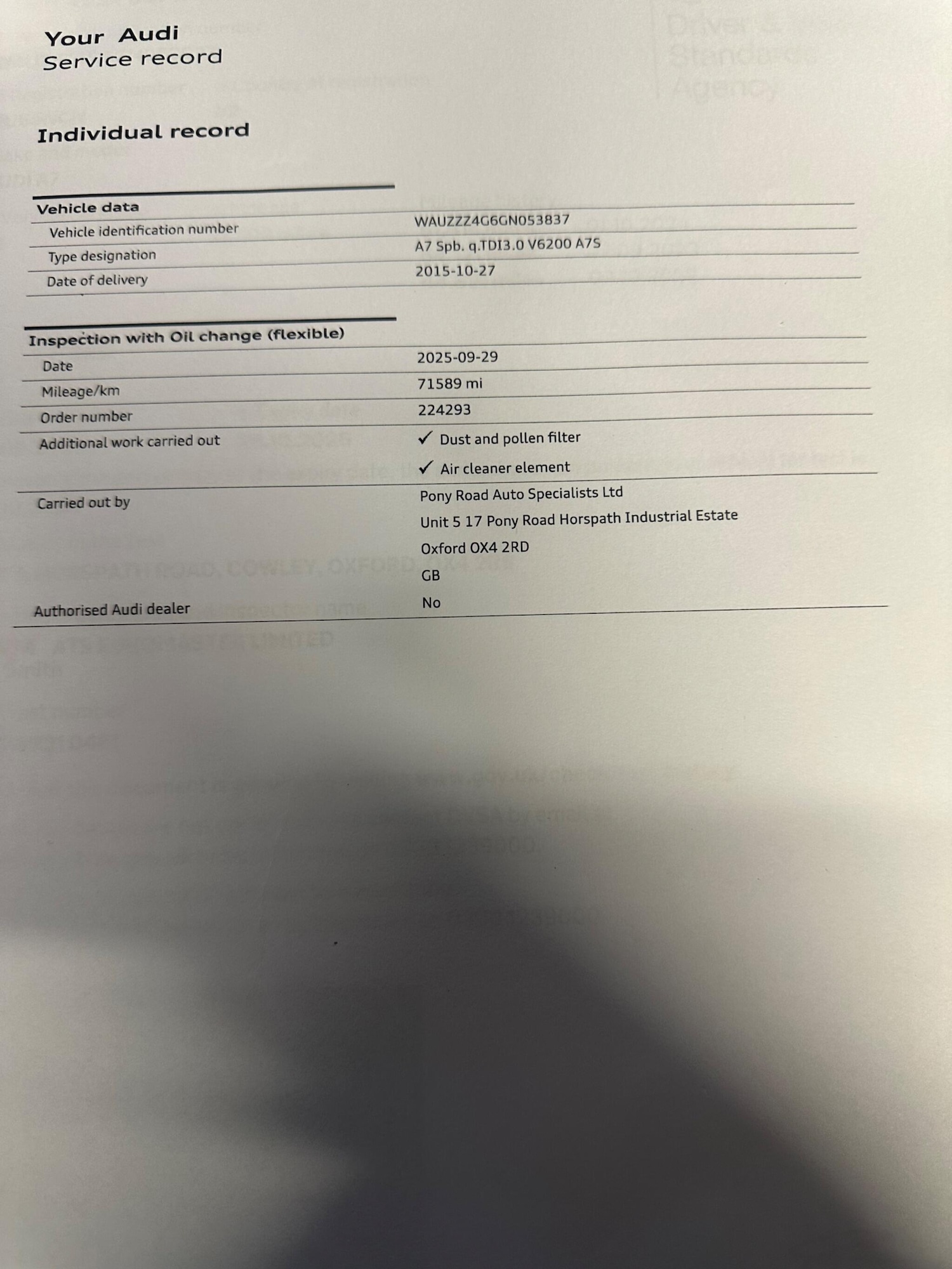 Used Audi A7 2015 for sale - 77175360: Photo 53