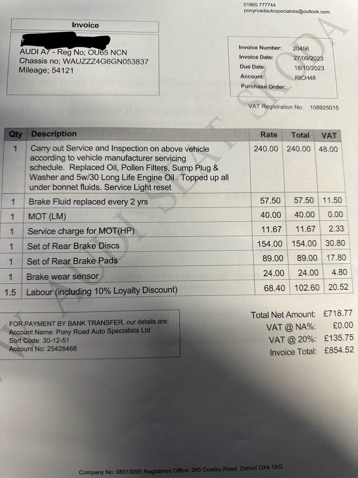 Used Audi A7 2015 for sale - 77175360: Photo 54