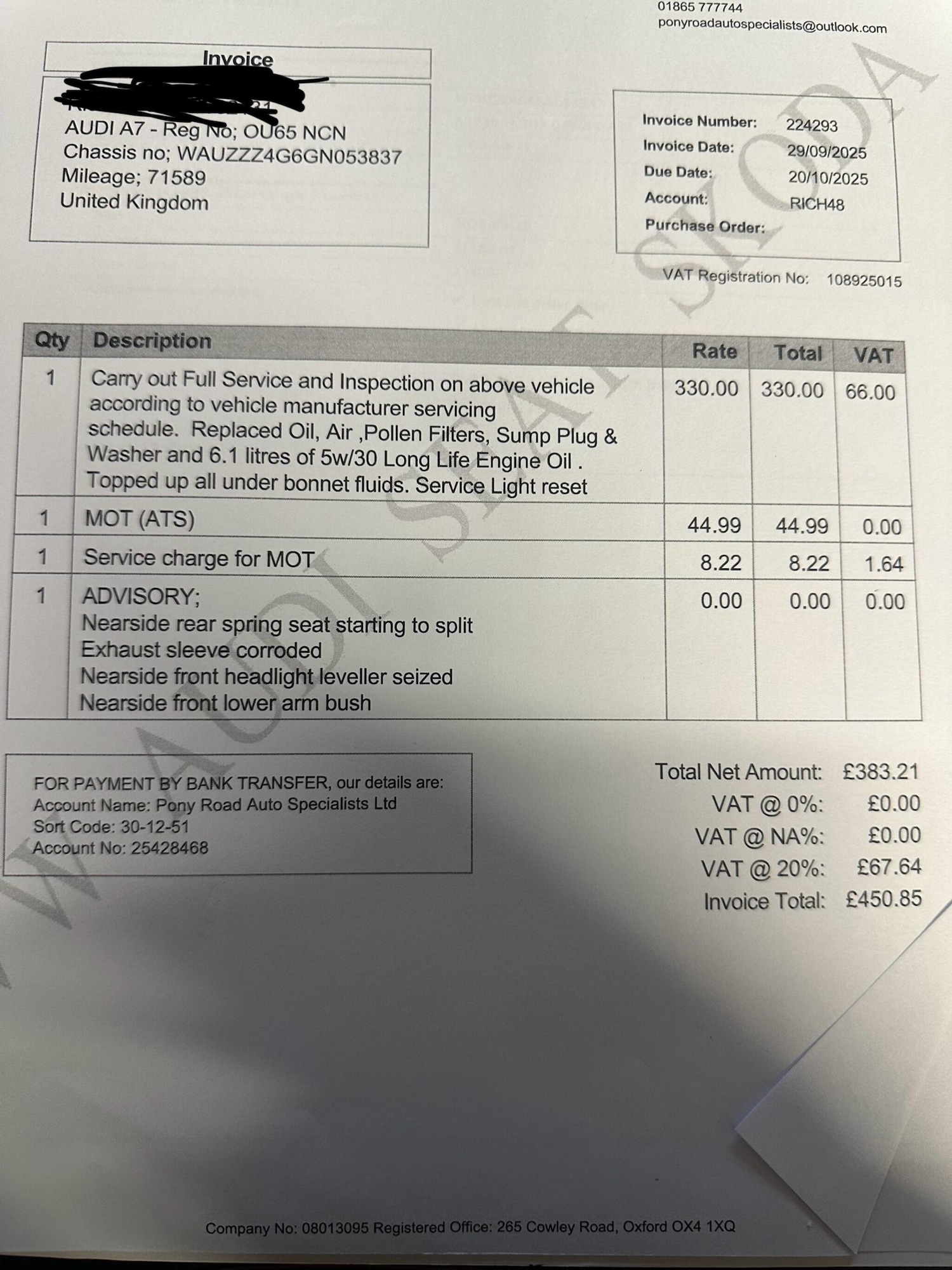 Used Audi A7 2015 for sale - 77175360: Photo 55