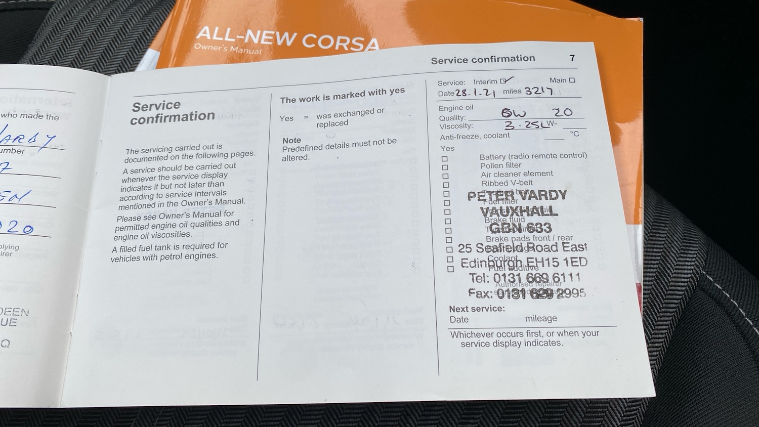 Used Vauxhall Corsa 2020 for sale - 77128096: Photo 20