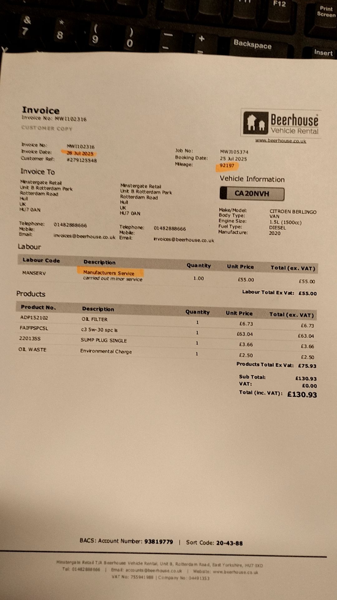 Used Citroen Berlingo 2020 for sale - 76821995: Photo 17