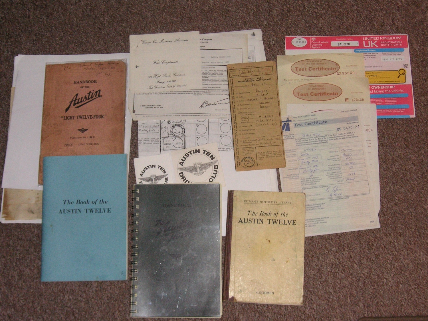 Used Austin 12 1935 for sale - 78027838: Photo 10