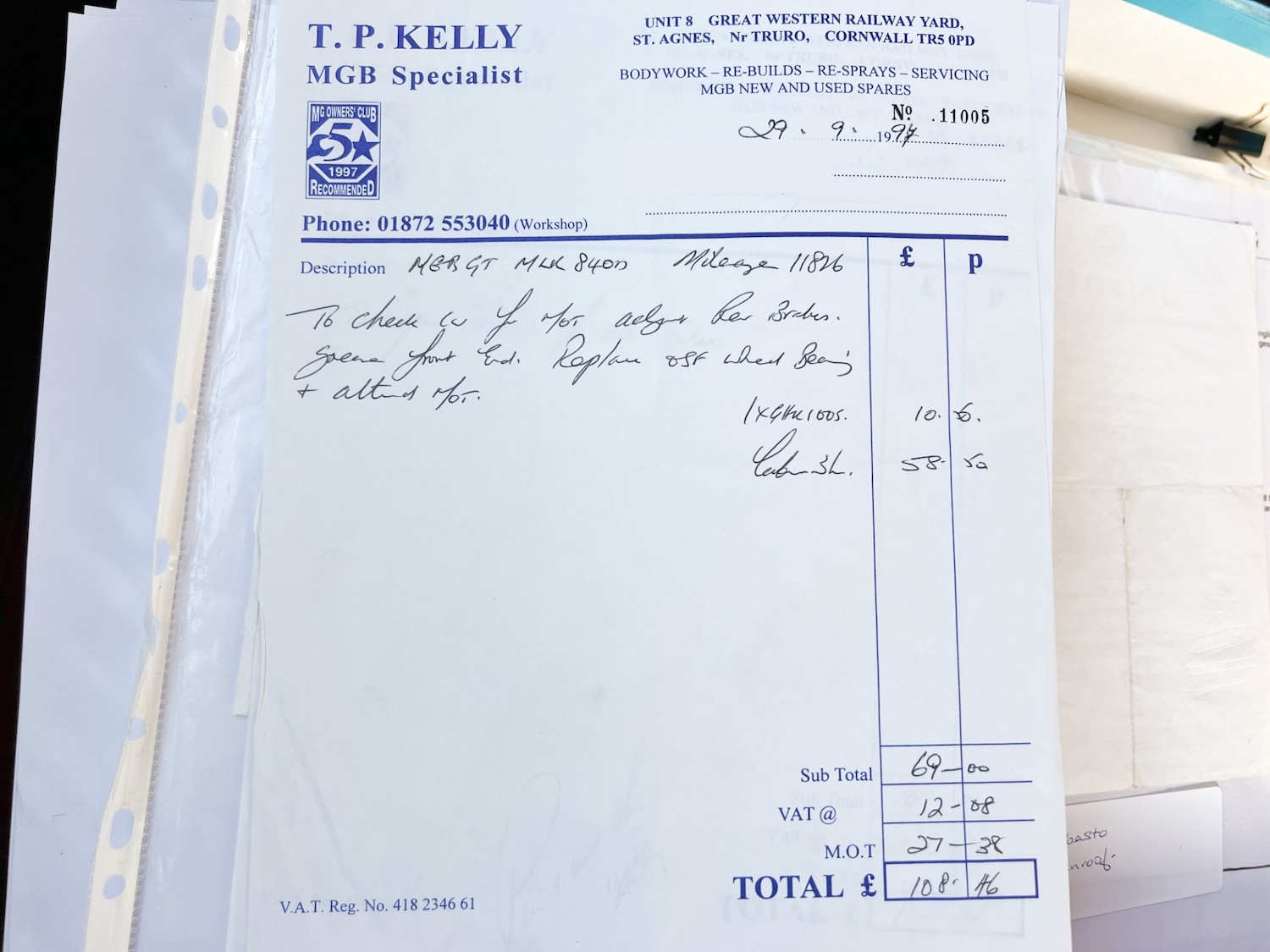 Used MG MGB GT 1966 for sale - 76018307: Photo 63