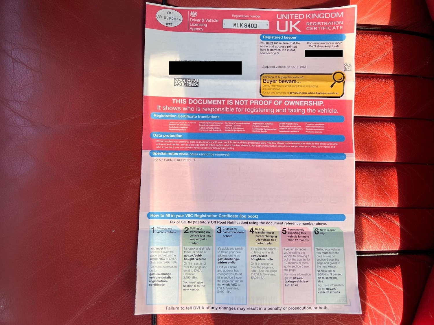 Used MG MGB GT 1966 for sale - 76018307: Photo 66