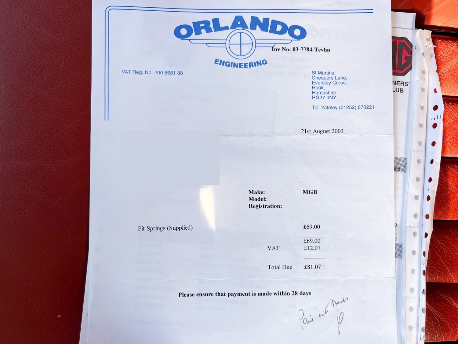 Used MG MGB GT 1966 for sale - 76018307: Photo 71