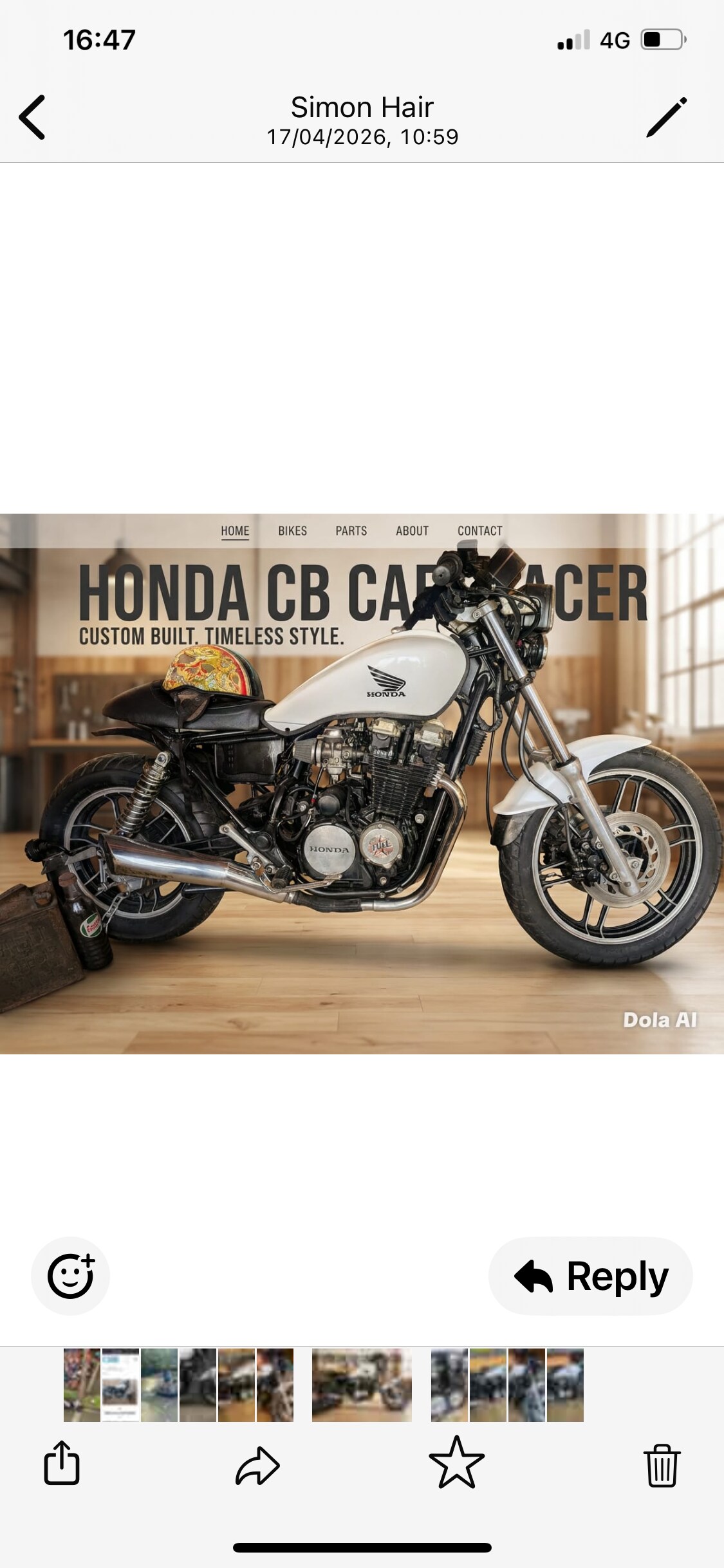 Used Honda CAFE RACER 1998 for sale - 74915128: Photo 32
