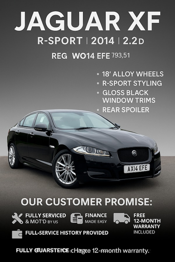 Used Jaguar XF 2014 for sale - 75005195: Photo 1