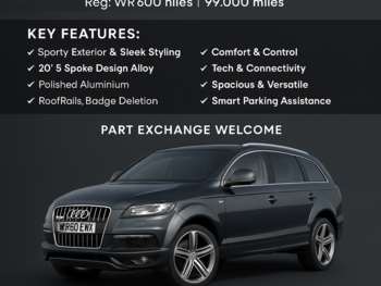 2010 (60) - 3.0 TDI V6 S line SUV 5dr Diesel Tiptronic quattro Euro 5 (240 ps)