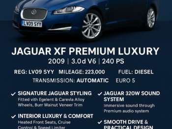 2009 (09) - 3.0d V6 Premium Luxury 4dr Auto