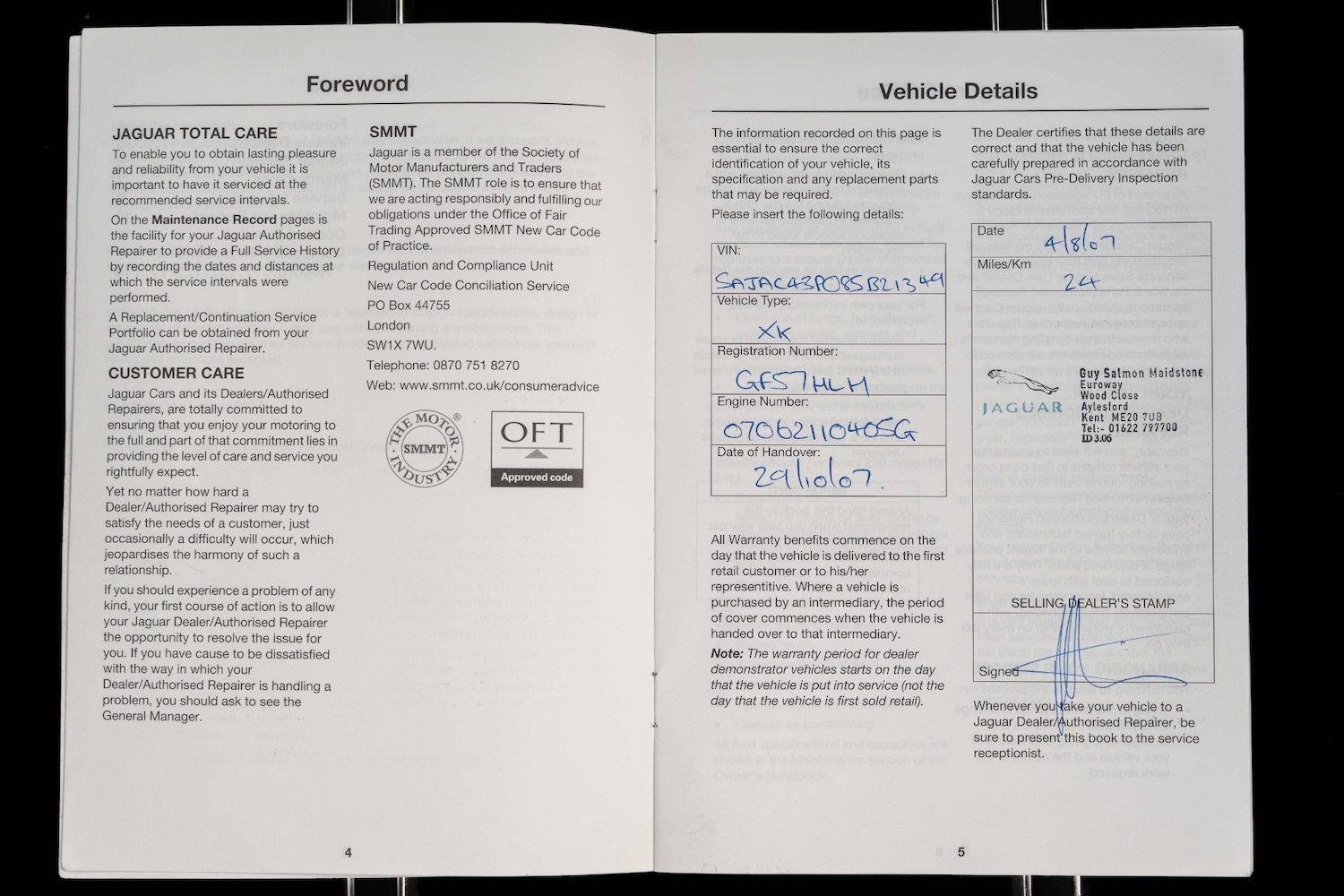 Used Jaguar XK 2007 for sale - 76591629: Photo 18