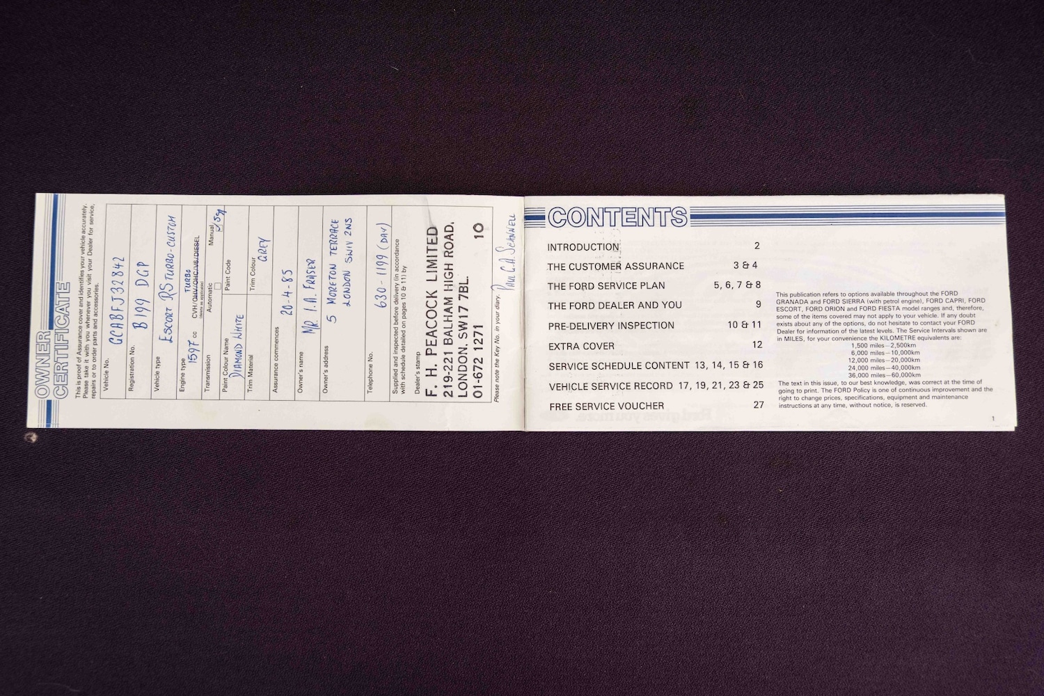 Used Ford Escort 1985 for sale - 76594758: Photo 21