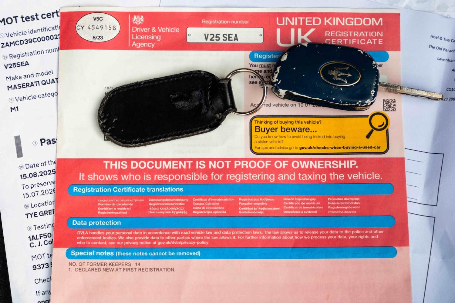 Used Maserati Quattroporte 2005 for sale - 76594767: Photo 19