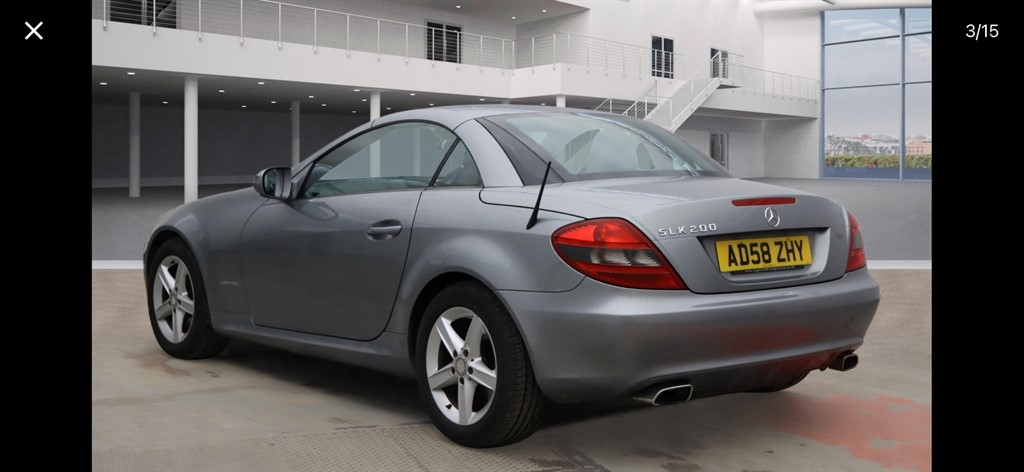 Used Mercedes-Benz SLK 2008 for sale - 77399378: Photo 2