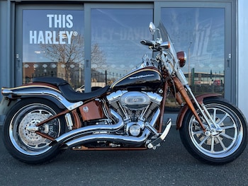 Used Harley-Davidson CVO FXSTSSE SCREAMIN EAGLE SPRINGER CLASSIC 2007 for sale - bike-76987108: Photo