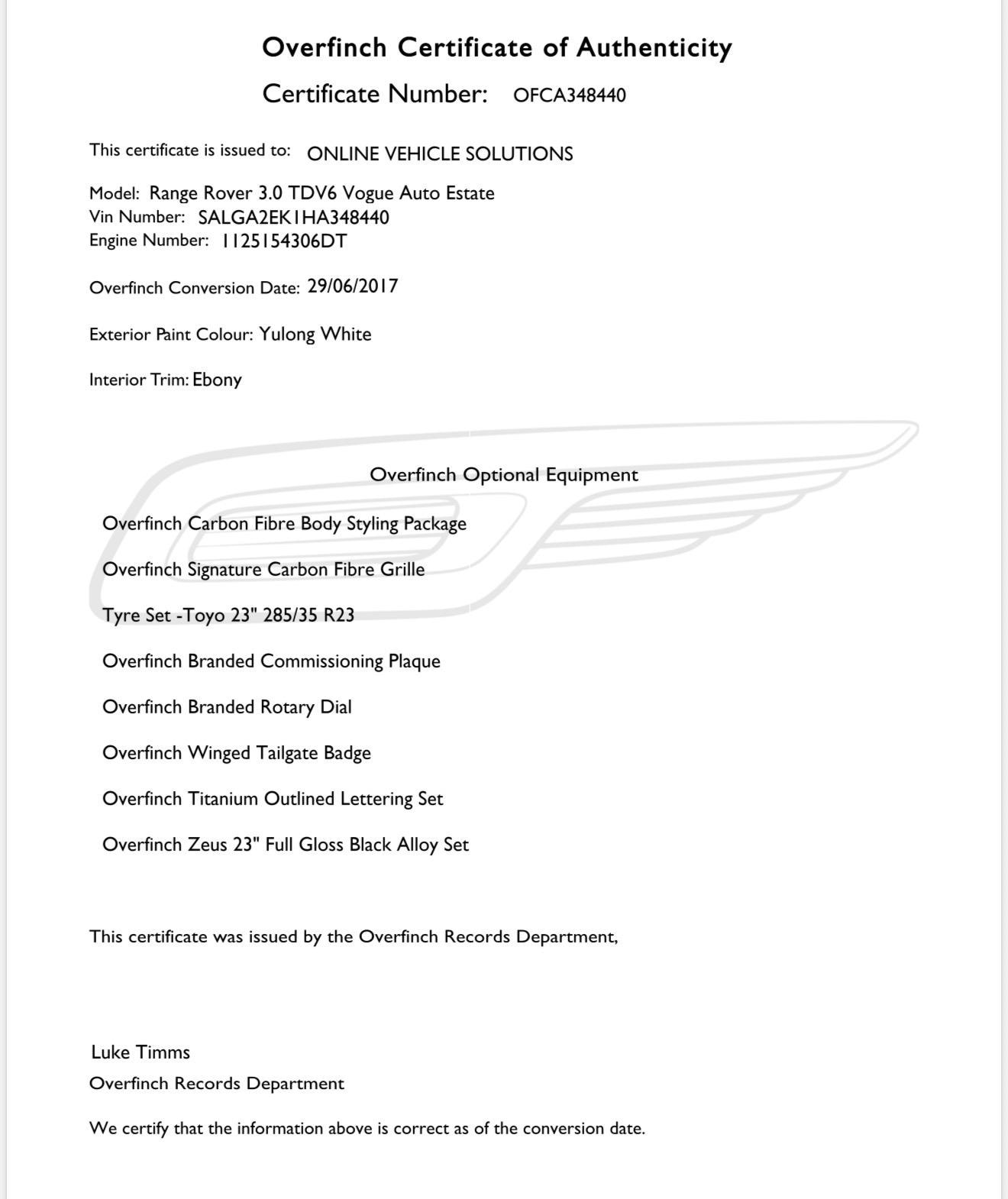 Used Land Rover Range Rover 2017 for sale - 76696293: Photo 39