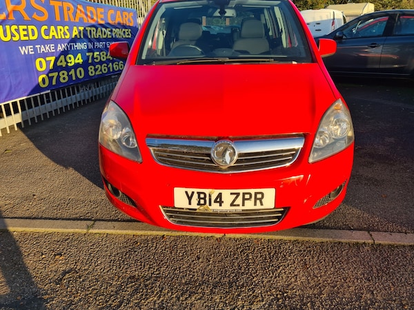 Used Vauxhall Zafira 2014 for sale - 73536595: Photo 3