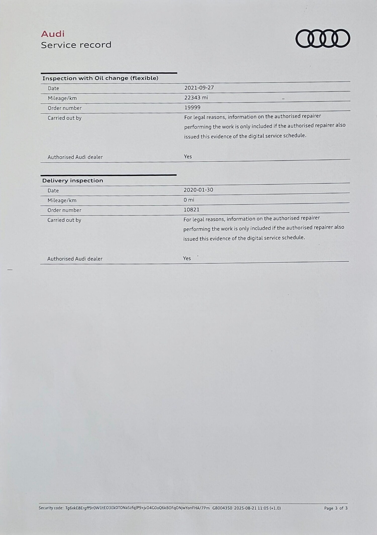 Used Audi RS4 Avant 2021 for sale - 75616491: Photo 24