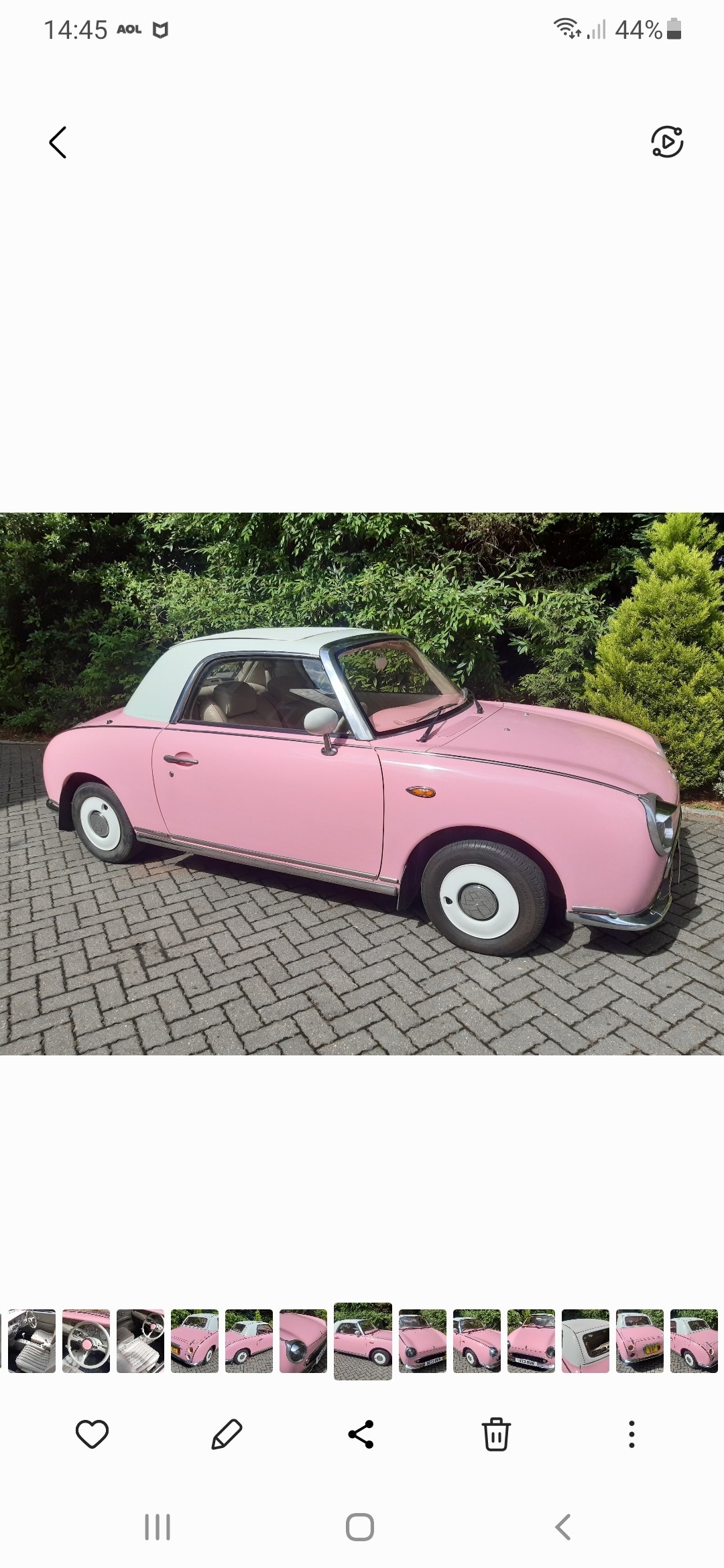 Used Nissan Figaro 1991 for sale - 76412269: Photo 3