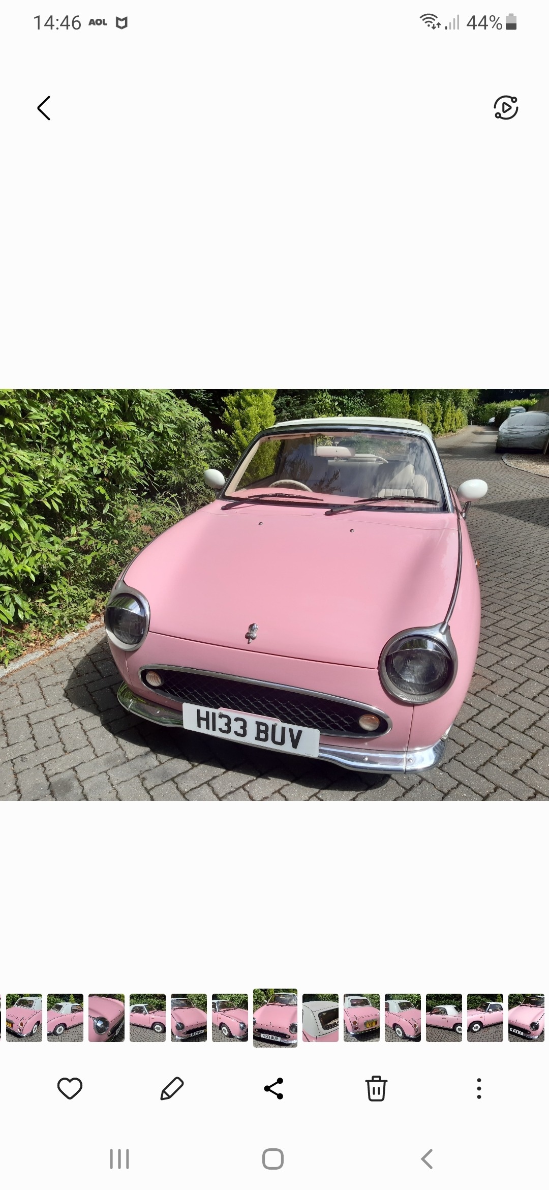 Used Nissan Figaro 1991 for sale - 76412269: Photo 4