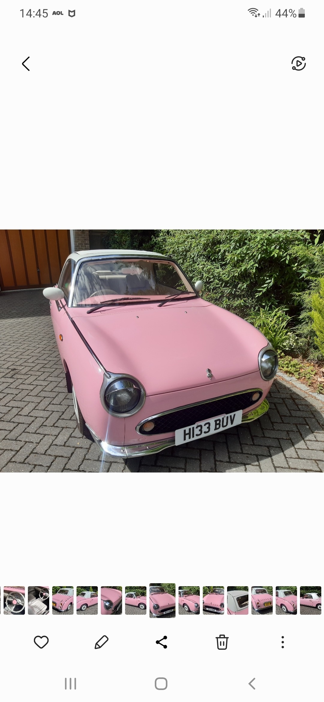 Used Nissan Figaro 1991 for sale - 76412269: Photo 6