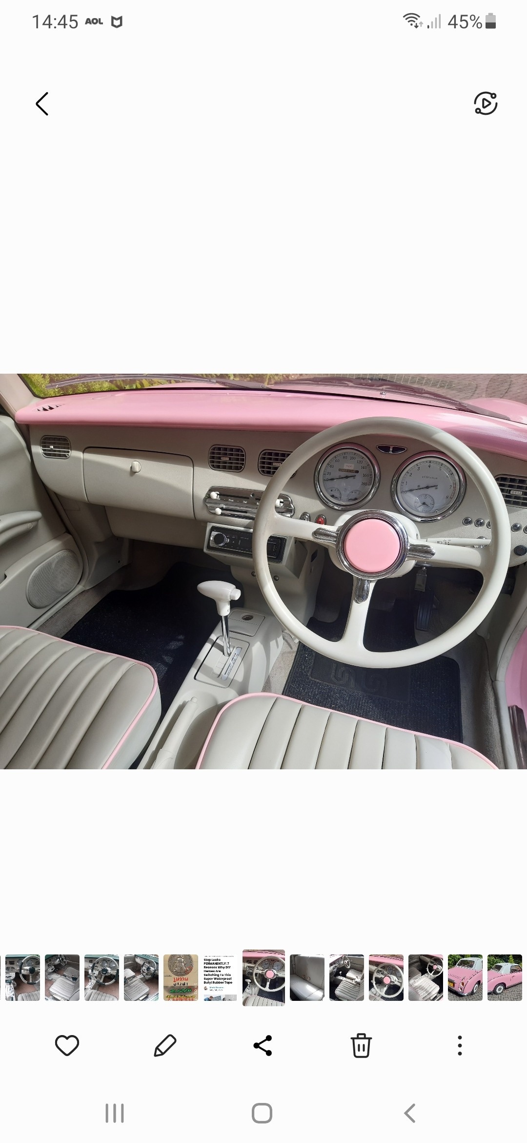 Used Nissan Figaro 1991 for sale - 76412269: Photo 7