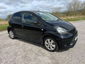 Toyota, Aygo 2013 (63) 1.0 VVT-i MOVE WITH STYLE 5dr Black ZERO COST ROAD TAX