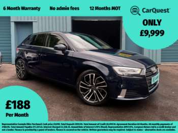 2016 - 2.0 A3 Sportback Sport TDI Quattro 4WD 5dr