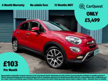 2016 - 1.6 500X Cross+ MultiJet 5dr