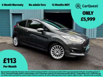 2016 - 1.2 Fiesta Zetec 3dr