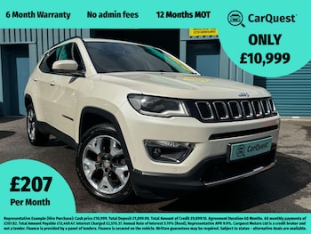 2019 - 1.6 Compass Limited Edition MultiJet II 4x2 5dr