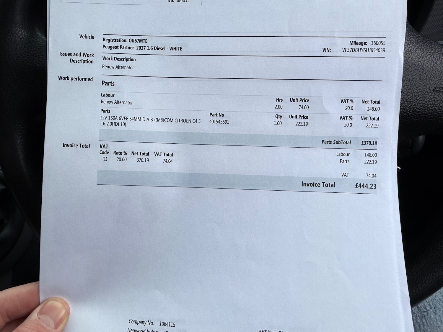 Used Peugeot Partner 2017 for sale - 77278467: Photo 38