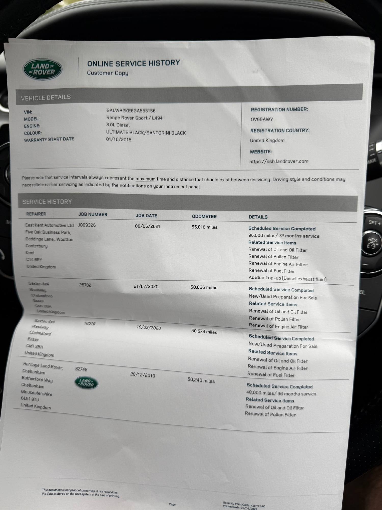 Used Land Rover Range Rover Sport 2015 for sale - 77873622: Photo 56