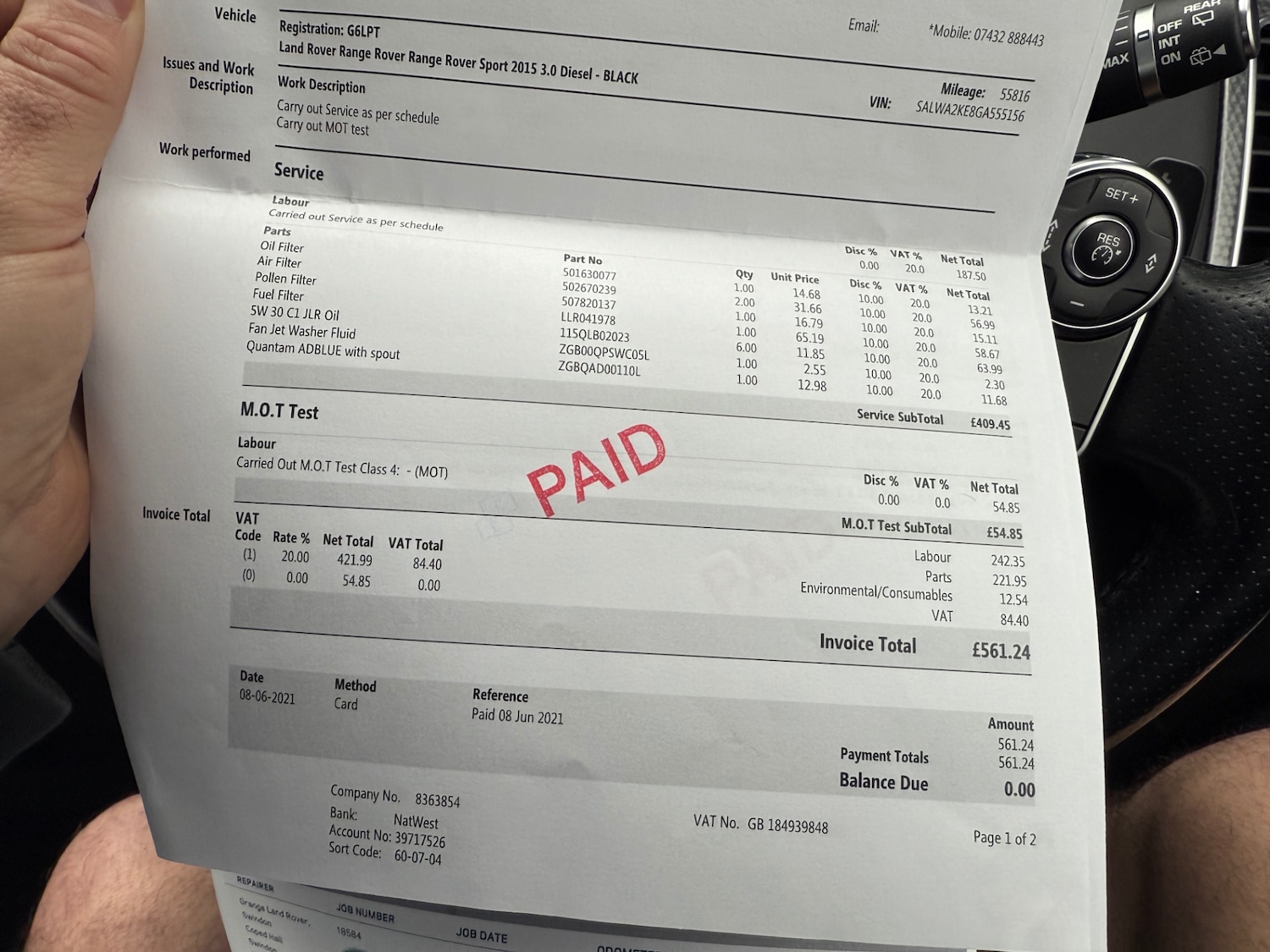 Used Land Rover Range Rover Sport 2015 for sale - 77873622: Photo 63