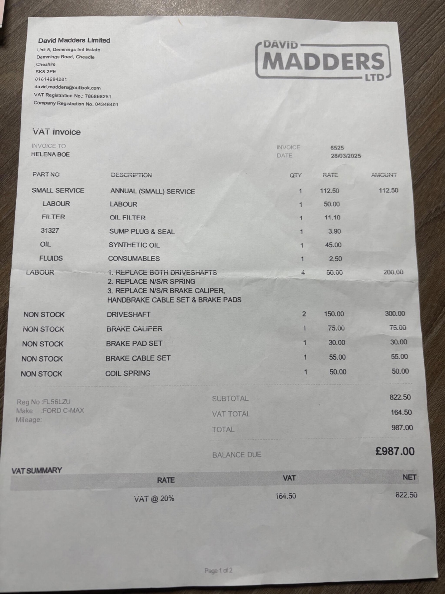 Used Ford Focus C-Max 2006 for sale - 77957867: Photo 36