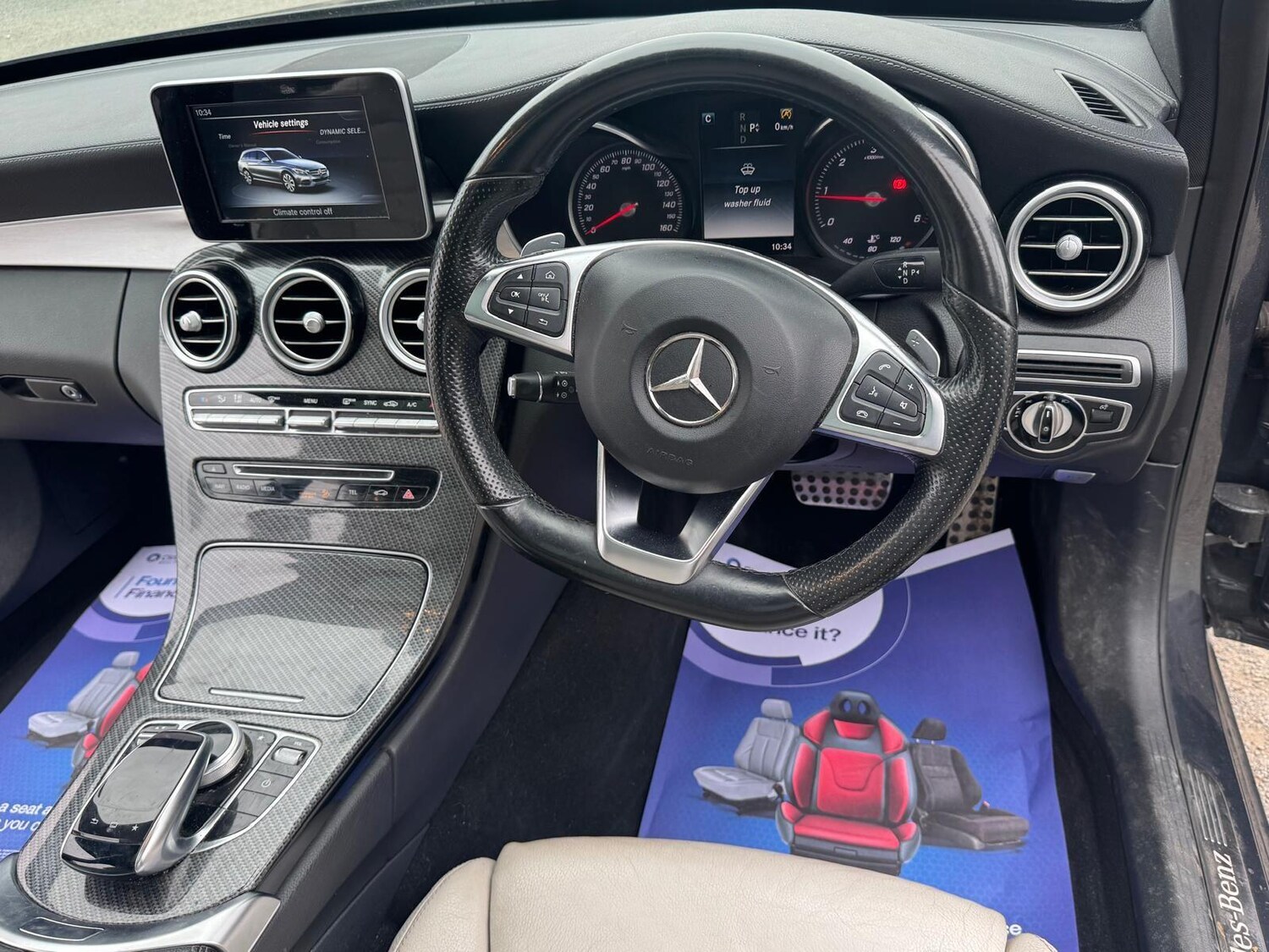 Used Mercedes-Benz C Class 2015 for sale - 77934193: Photo 47