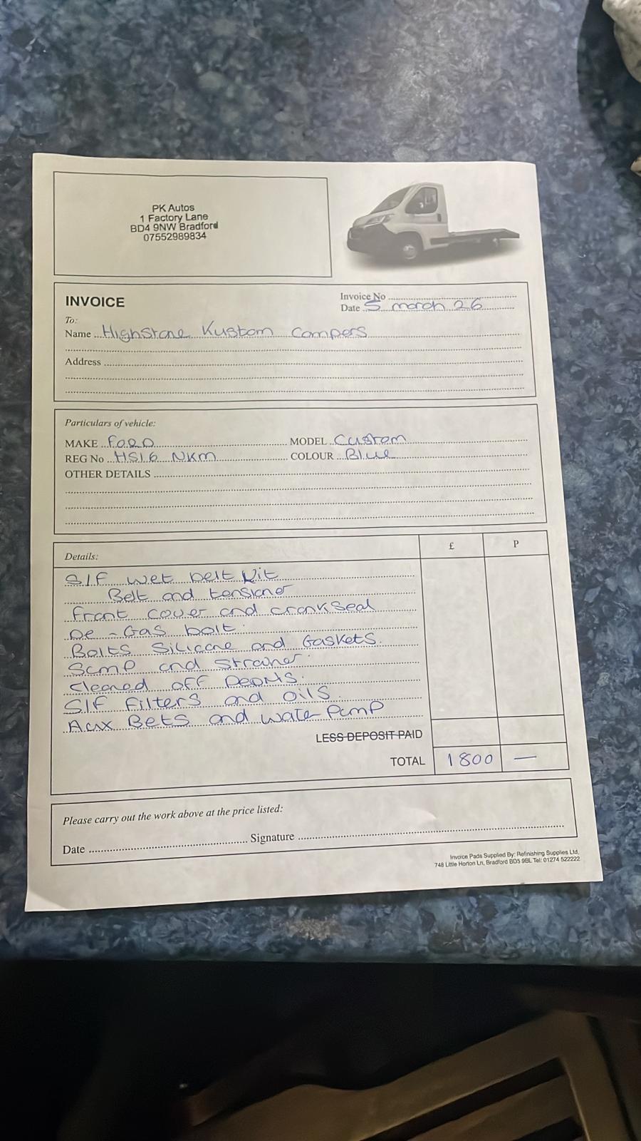 Used Ford Transit Custom 2016 for sale - 77799422: Photo 15